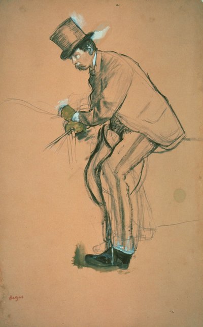 Gentleman Rider af Edgar Degas