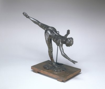Stor arabesk, tredje gang første skæve arabesk, ca. 18851890. af Edgar Degas