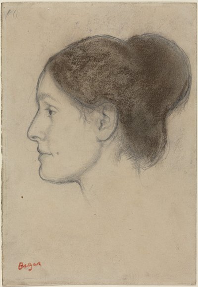 Hortense Valpinçon af Edgar Degas