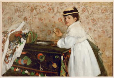 Hortense Valpincon af Edgar Degas