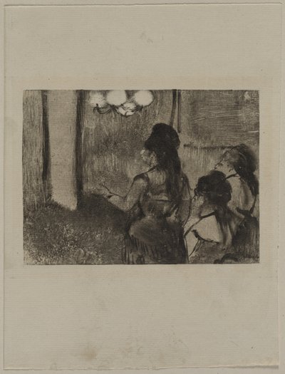 I salonen, ca. 1880