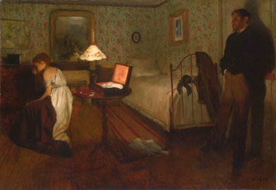 Interiør af Edgar Degas
