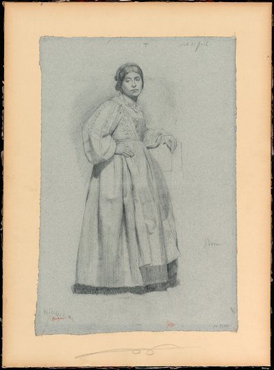 Italiensk (Gaëta) af Edgar Degas