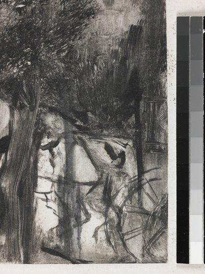 Wood Avenue af Edgar Degas