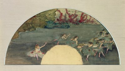 Farandole, 1879 af Edgar Degas