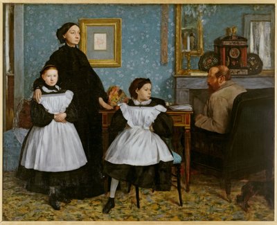 Familien Bellelli af Edgar Degas