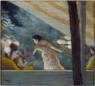 Cafékoncerten til ambassadørerne af Edgar Degas