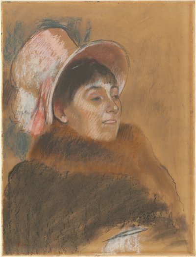 Fru Dietz-Monnin af Edgar Degas