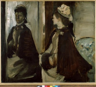Madame Jeantaud ved spejlet af Edgar Degas