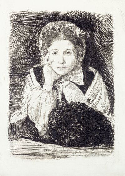 Marguerite, ca. 1860-62 af Edgar Degas