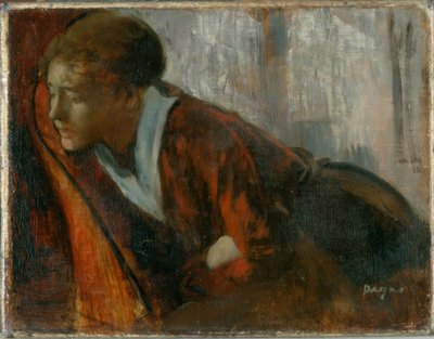 melankoli af Edgar Degas