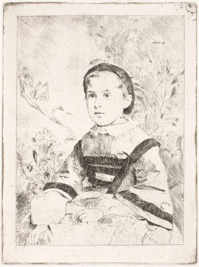 Frøken Nathalie Wolkonska af Edgar Degas