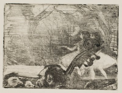 På scenen I af Edgar Degas