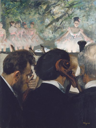 Orkestermusikere af Edgar Degas