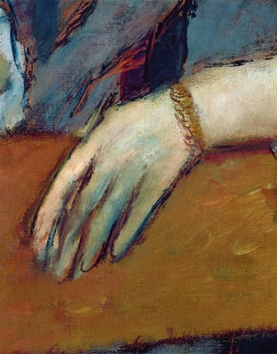 Portræt af Helene Rouart (1886) (detaljer) af Edgar Degas