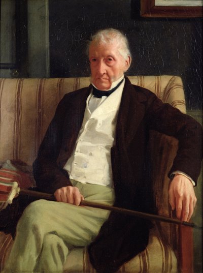 Portræt af Hilaire Degas (1770-1858), bedstefar til kunstneren, 1857 af Edgar Degas