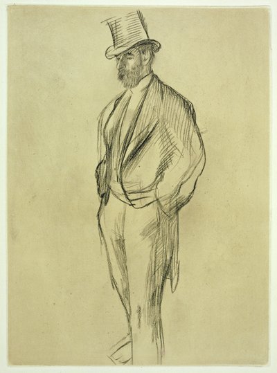 Portræt af Ludovic Halevy (1834-1908), fra 