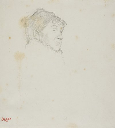 Portræt af Madame Dietz-Monnin af Edgar Degas