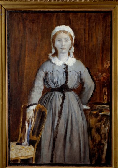 Portrait of Marguerite Degasdani af Edgar Degas