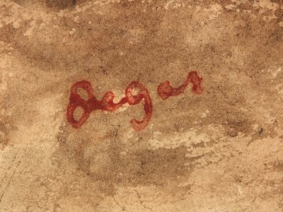 Klipper ved Bagnoles-De-L"Orne af Edgar Degas