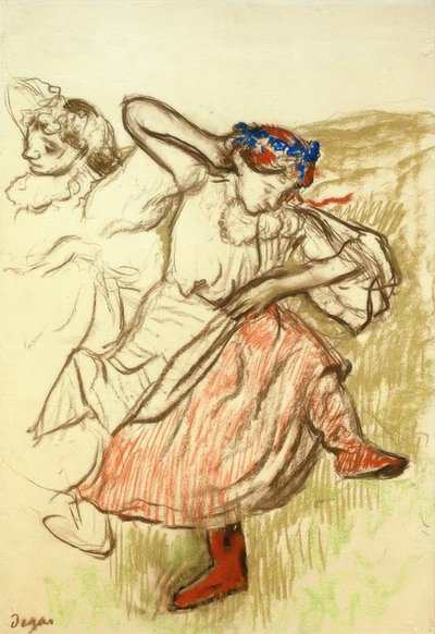 Russiske dansere af Edgar Degas