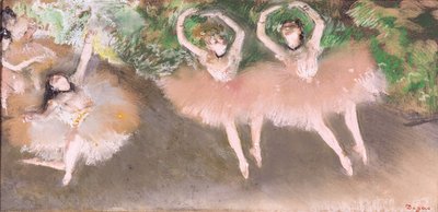 Scene de ballet, ca. 1879 af Edgar Degas