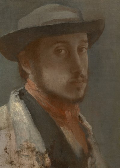 Selvportræt, c.1857?-58 af Edgar Degas