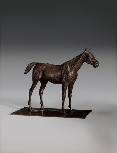 Stående Hest af Edgar Degas