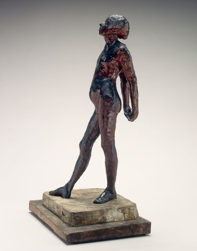 Study in the nøgen af lille danser i alderen fjorten nøgen lille danser, ca. 1878-1881. af Edgar Degas