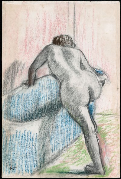 Badet af Edgar Degas