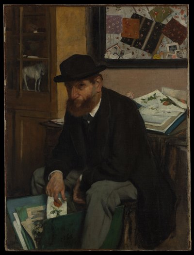 Samleren af tryk af Edgar Degas