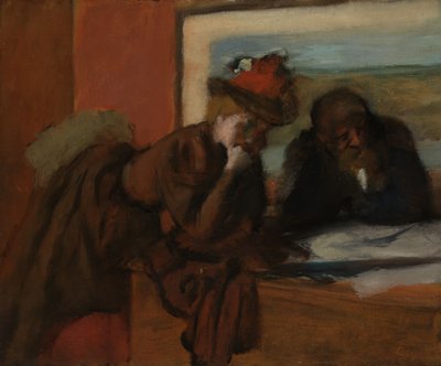 Samtalen af Edgar Degas