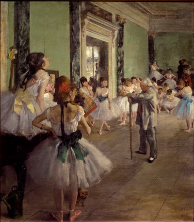 Danseklassen af Edgar Degas