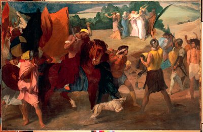 Jeftas datter af Edgar Degas