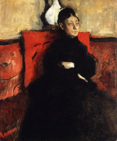 Hertuginden af ​​Montejasi-Cicerale; Hertuginde af Montejasi-Cicerale, ca. 1868 af Edgar Degas
