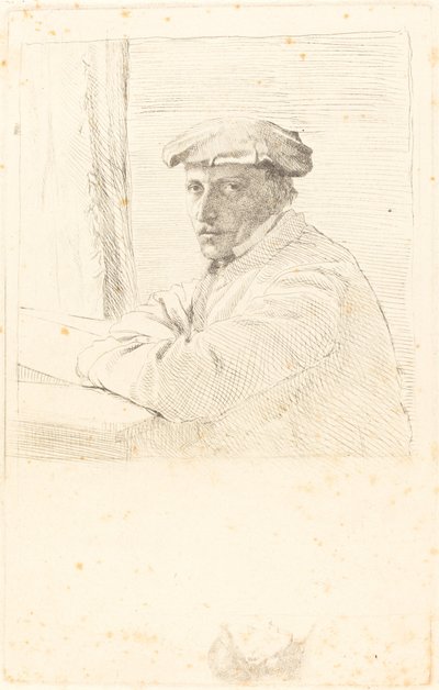 Gravøren Joseph Tourny af Edgar Degas