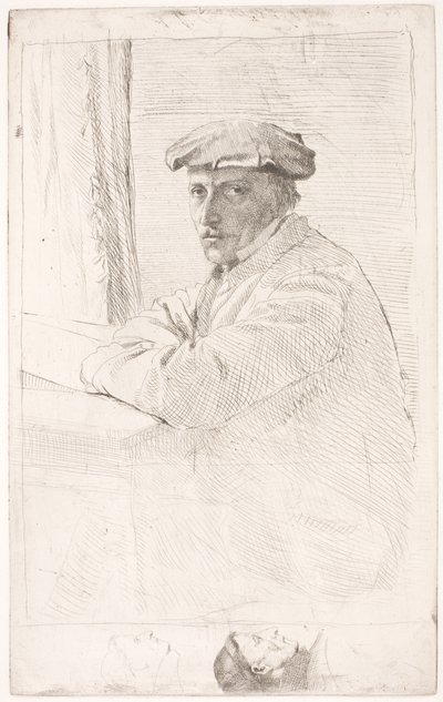Gravøren Joseph Tourny af Edgar Degas