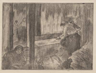 Vasketøjerne af Edgar Degas