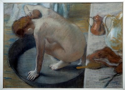 Pastelkarret af Edgar Degas (1834-1917). 1886. Søn. 0,60 x 0,83 m. Paris, Musee d