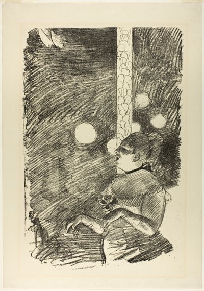 Hundens sang af Edgar Degas