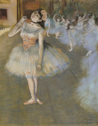 Stjernen, 1879/81 af Edgar Degas
