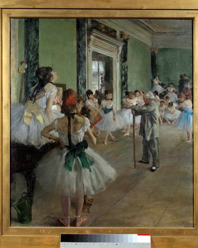 Danseklassen af Edgar Degas
