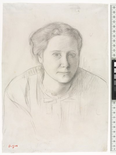 Victoria Dubourg, ca. 1866 af Edgar Degas