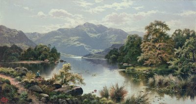 En søscene i det nordlige Wales af Edgar Longstaffe
