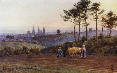 Nordspanien: Santiago de Compostela, Spanien af Edgar T. A. Wigram
