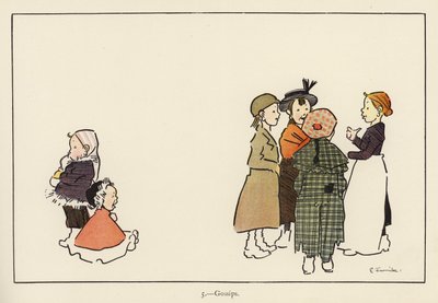 Sladder (farve litho) af Edith Farmiloe