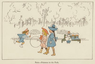Paris, primness i parken af Edith Farmiloe