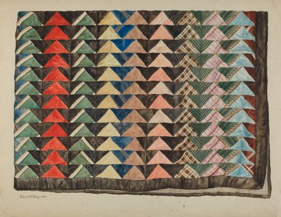 Patchwork Quilt af Edith Magnette