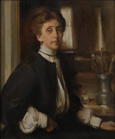 Selvportræt, 1909 af Edith Mitchill Prellwitz