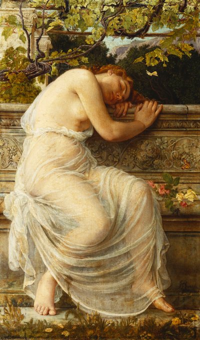 Den sovende pige, af Edith Ridley Corbet